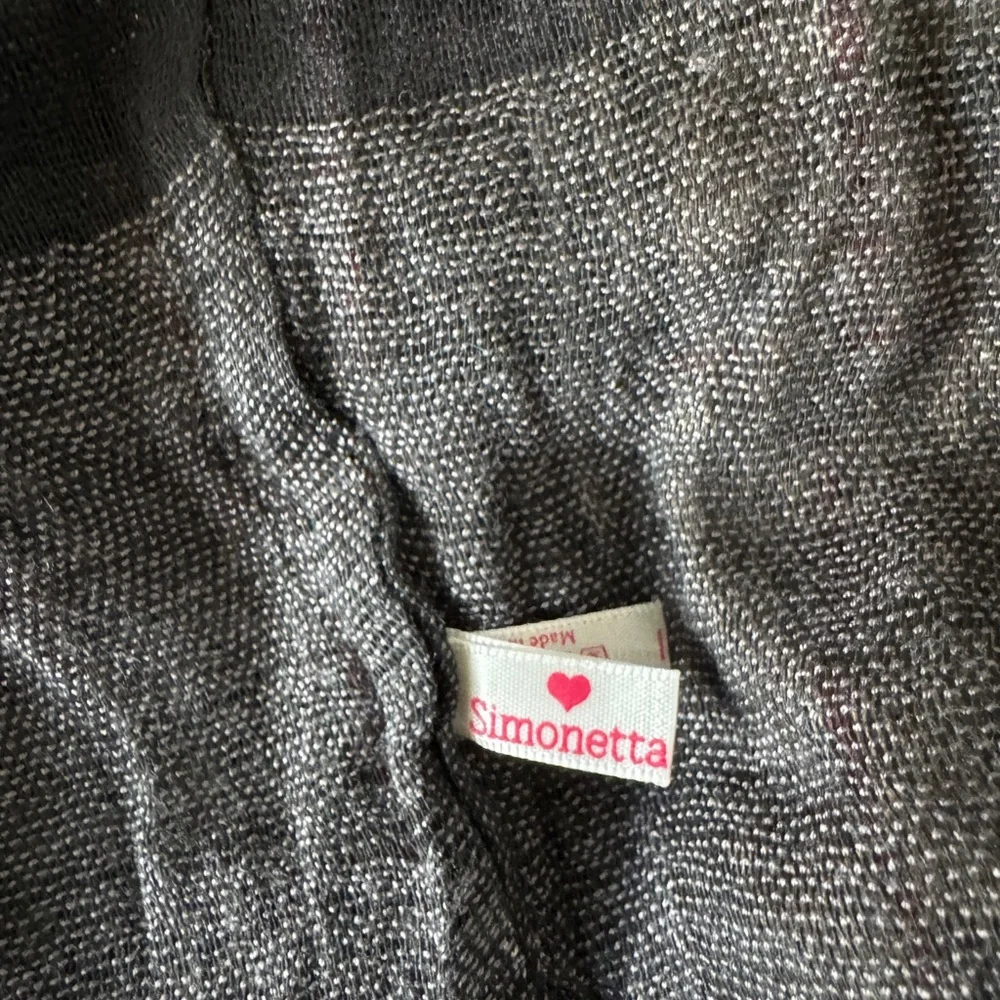 Simonetta Plaid Infinity Cotton Scarf One Size
